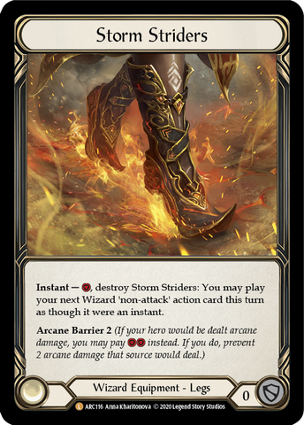 Storm Striders [U-ARC116] Unlimited Rainbow Foil