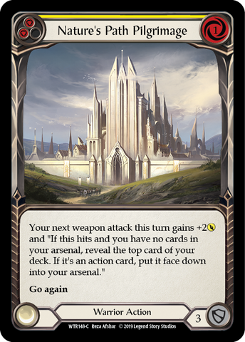 Nature's Path Pilgrimage (Yellow) [WTR148-C] Alpha Print Normal