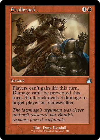 Skullcrack (Retro Frame) [Ravnica Remastered]