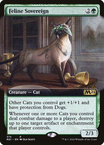 Feline Sovereign (Extended) [Core Set 2021]