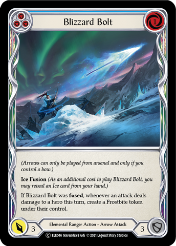 Blizzard Bolt (Blue) [U-ELE046] Unlimited Normal