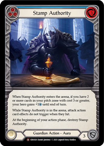 Stamp Authority [U-CRU028] Unlimited Normal