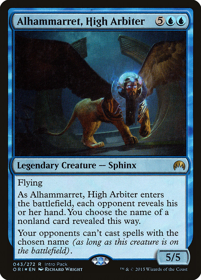 Alhammarret, High Arbiter [Magic Origins Promos]