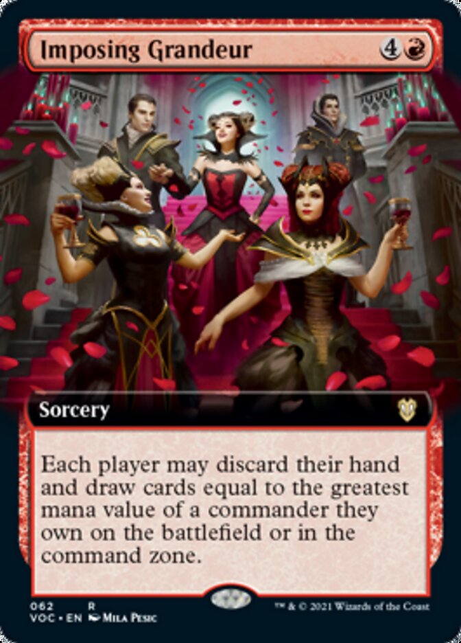 Imposing Grandeur (Extended) [Innistrad: Crimson Vow Commander]