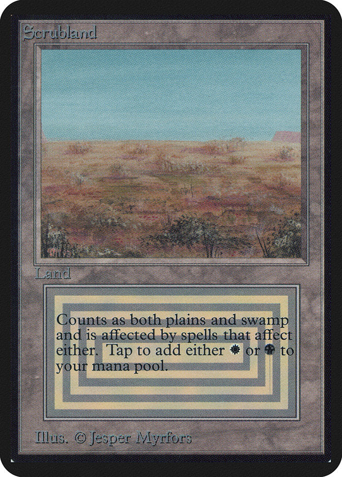 Scrubland [Limited Edition Alpha]