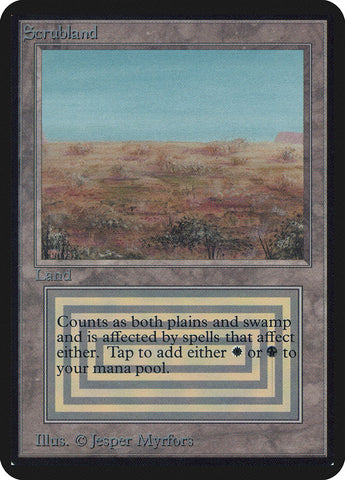 Scrubland [Limited Edition Alpha]