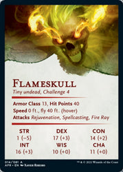 Flameskull Art Card [Dungeons & Dragons: Adventures in the Forgotten Realms Art Series]