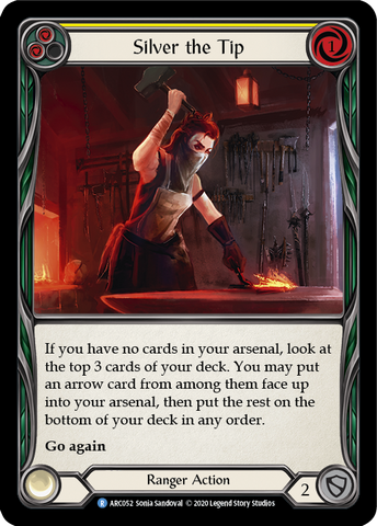 Silver the Tip (Yellow) [U-ARC052] Unlimited Rainbow Foil
