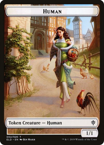 Human Double-sided Token [Challenger 2020 Tokens]