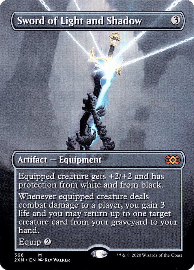 Sword of Light and Shadow (Toppers) [Double Masters Extended Art]