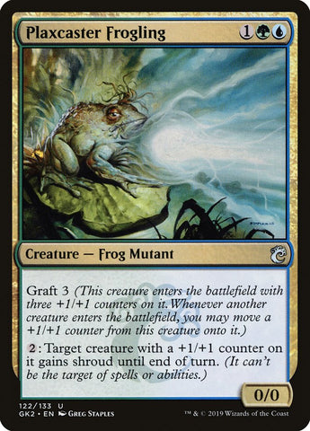 Plaxcaster Frogling [Ravnica Allegiance Guild Kit]