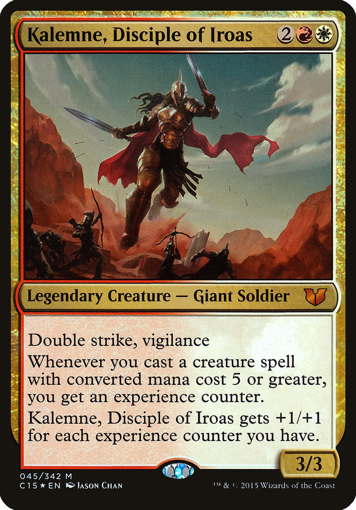 Kalemne, Disciple of Iroas (Oversized) [Commander 2015 Oversized]