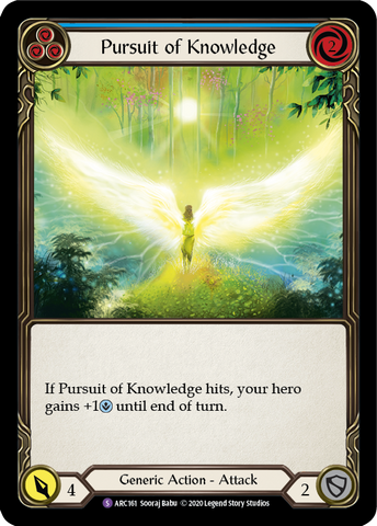 Pursuit of Knowledge [U-ARC161] Unlimited Rainbow Foil