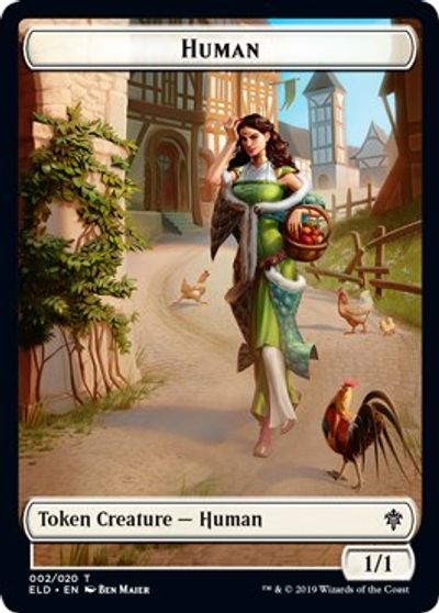 Human // Insect Double-sided Token [Challenger 2021 Tokens]