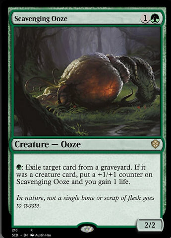 Scavenging Ooze [Starter Commander Decks]