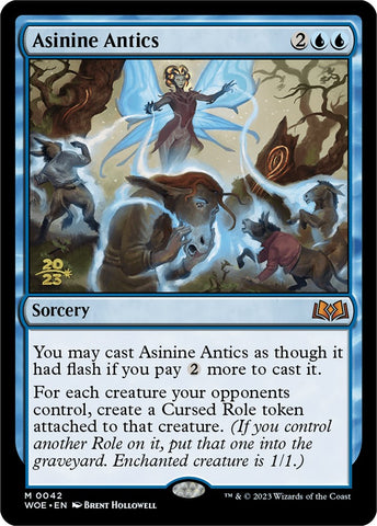 Asinine Antics [Wilds of Eldraine Prerelease Promos]