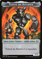 Human Soldier // Tuktuk the Returned Double-sided Token [Double Masters Tokens]