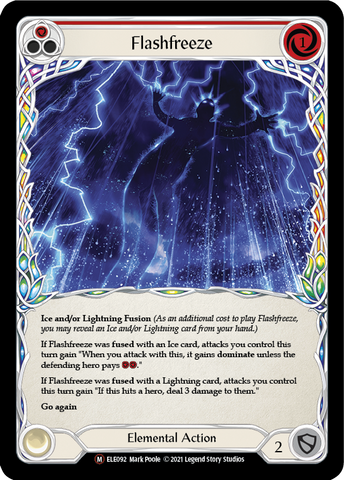 Flashfreeze [U-ELE092] Unlimited Rainbow Foil