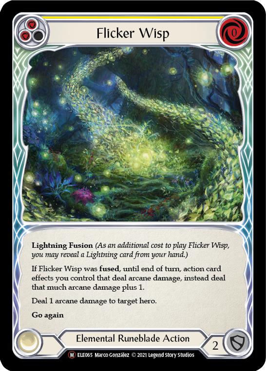 Flicker Wisp [U-ELE065] Unlimited Normal