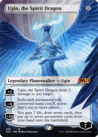 Ugin, the Spirit Dragon (Extended) (279) [Core Set 2021]