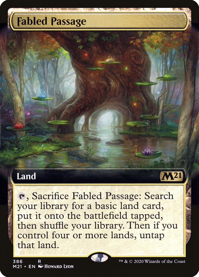 Fabled Passage (Extended) [Core Set 2021]