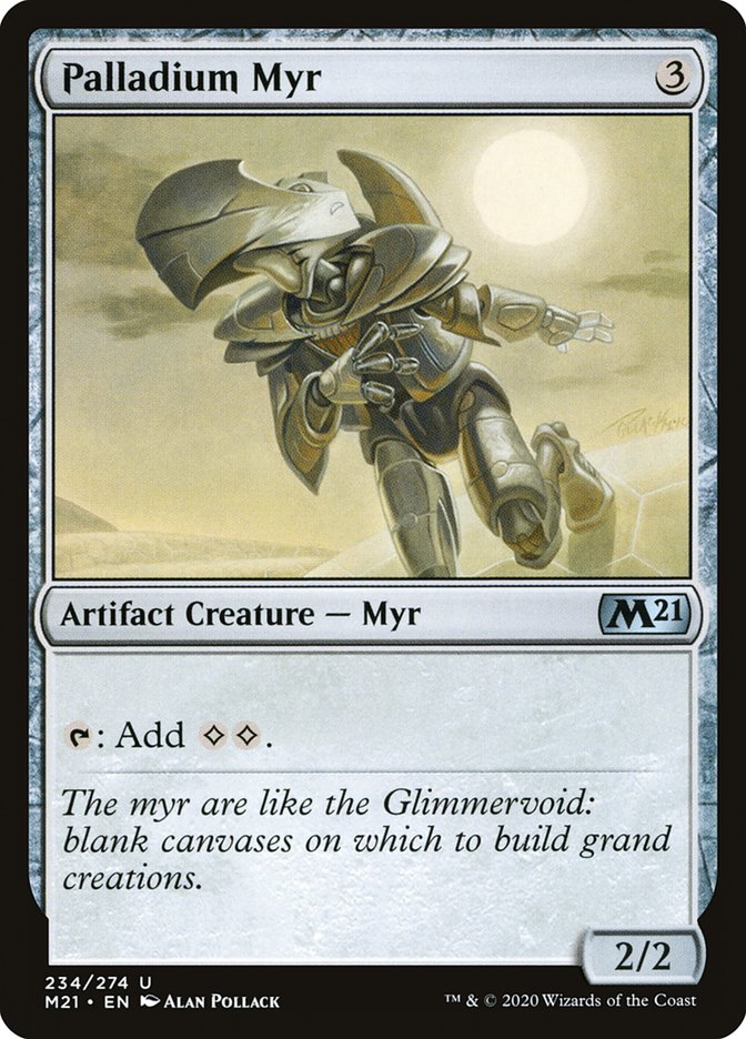 Palladium Myr [Core Set 2021]