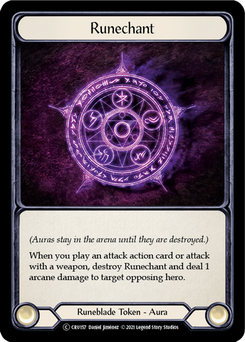 Runechant [U-CRU157-RF] Unlimited Rainbow Foil