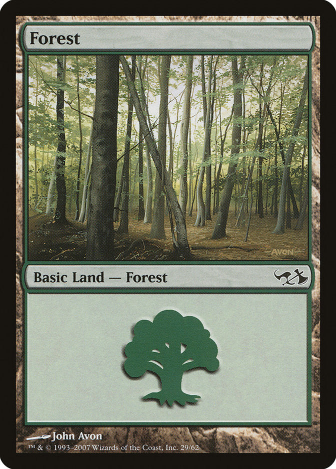 Forest (29) [Duel Decks: Elves vs. Goblins]