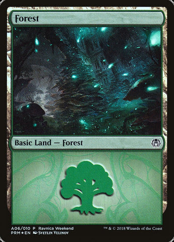 Forest (A06) [Guilds of Ravnica Ravnica Weekend]