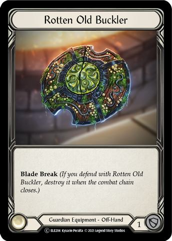 Rotten Old Buckler [U-ELE204] Unlimited Rainbow Foil