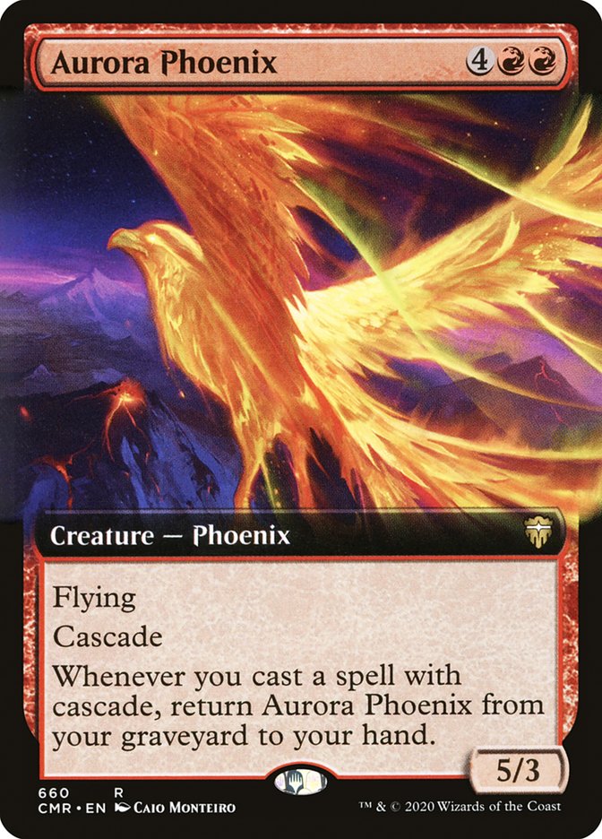 Aurora Phoenix (Extended) [Commander Legends]