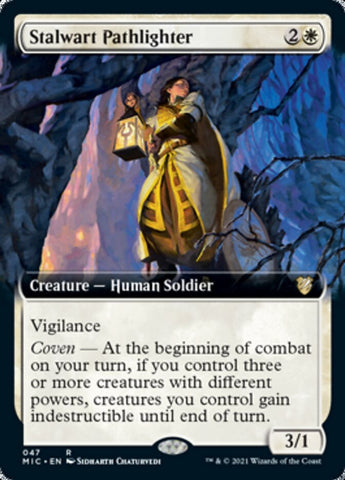 Stalwart Pathlighter (Extended) [Innistrad: Midnight Hunt Commander]