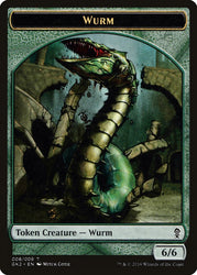 Saproling // Wurm Double-sided Token [Ravnica Allegiance: Guild Kits Tokens]