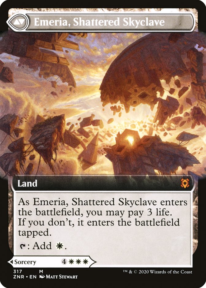 Emeria's Call // Emeria, Shattered Skyclave (Extended) [Zendikar Rising]