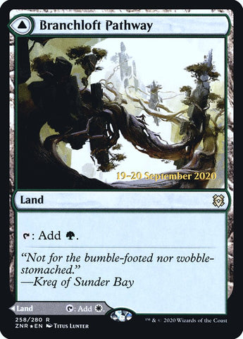 Branchloft Pathway // Boulderloft Pathway [Zendikar Rising Prerelease Promos]