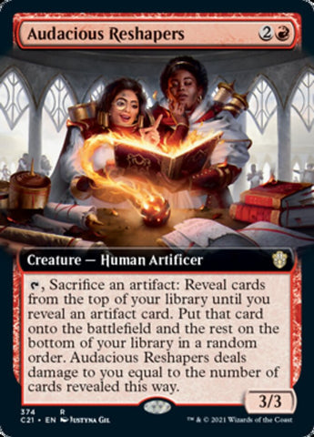 Audacious Reshapers (Extended) [Commander 2021]