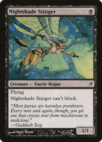 Nightshade Stinger [Lorwyn]