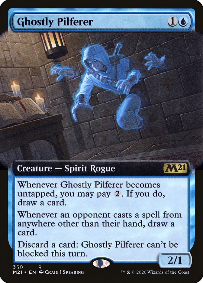 Ghostly Pilferer (Extended) [Core Set 2021]