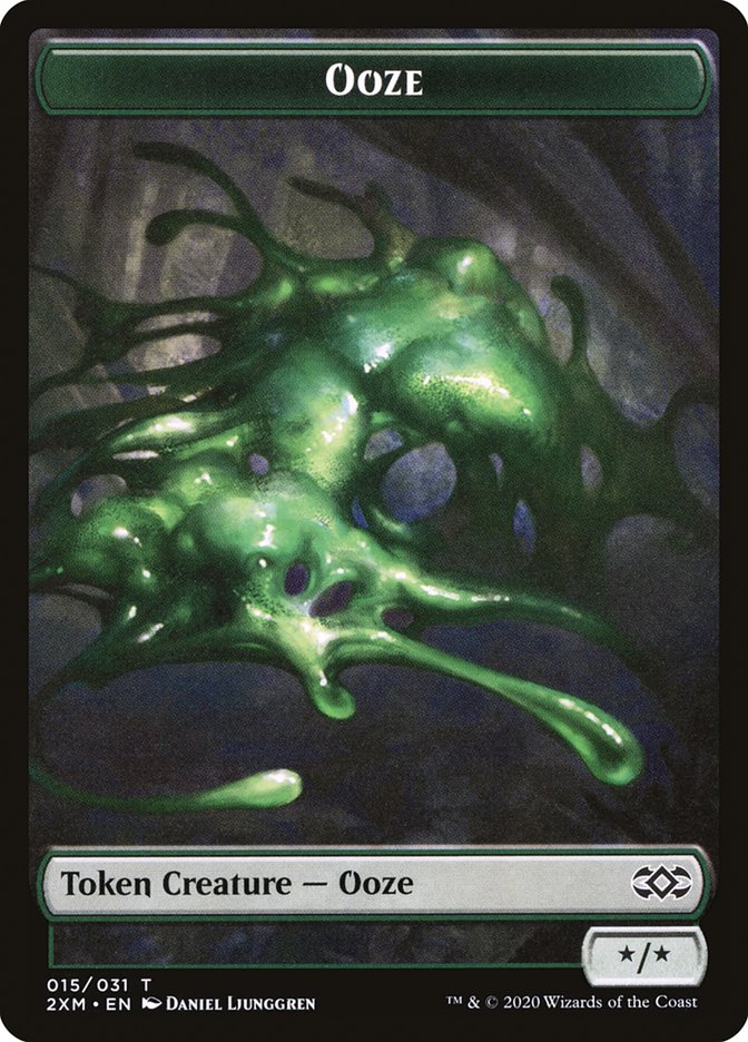 Myr (007) // Ooze Double-sided Token [Double Masters Tokens]