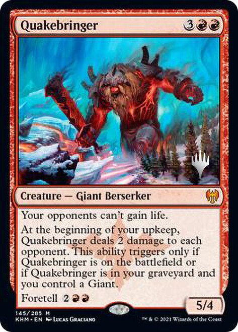 Quakebringer [Kaldheim Promos]