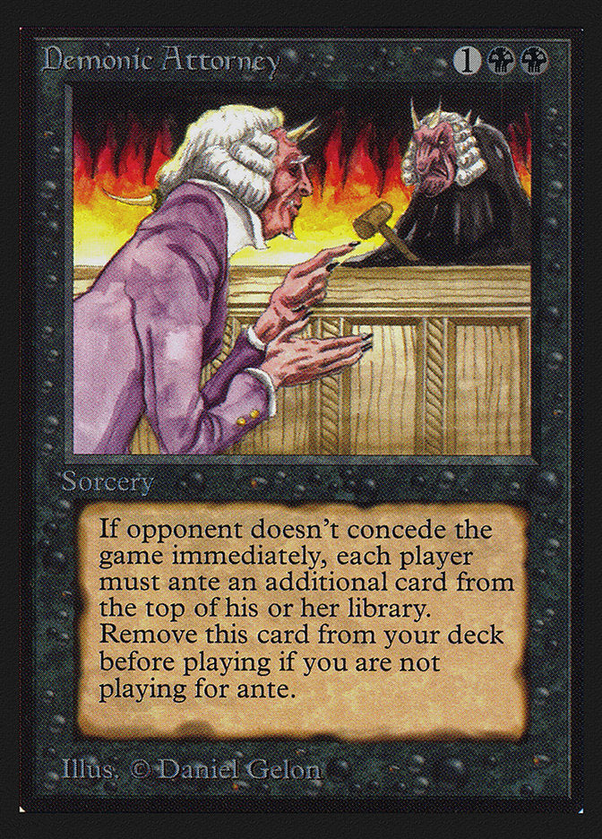 Demonic Attorney [Collectors’ Edition]