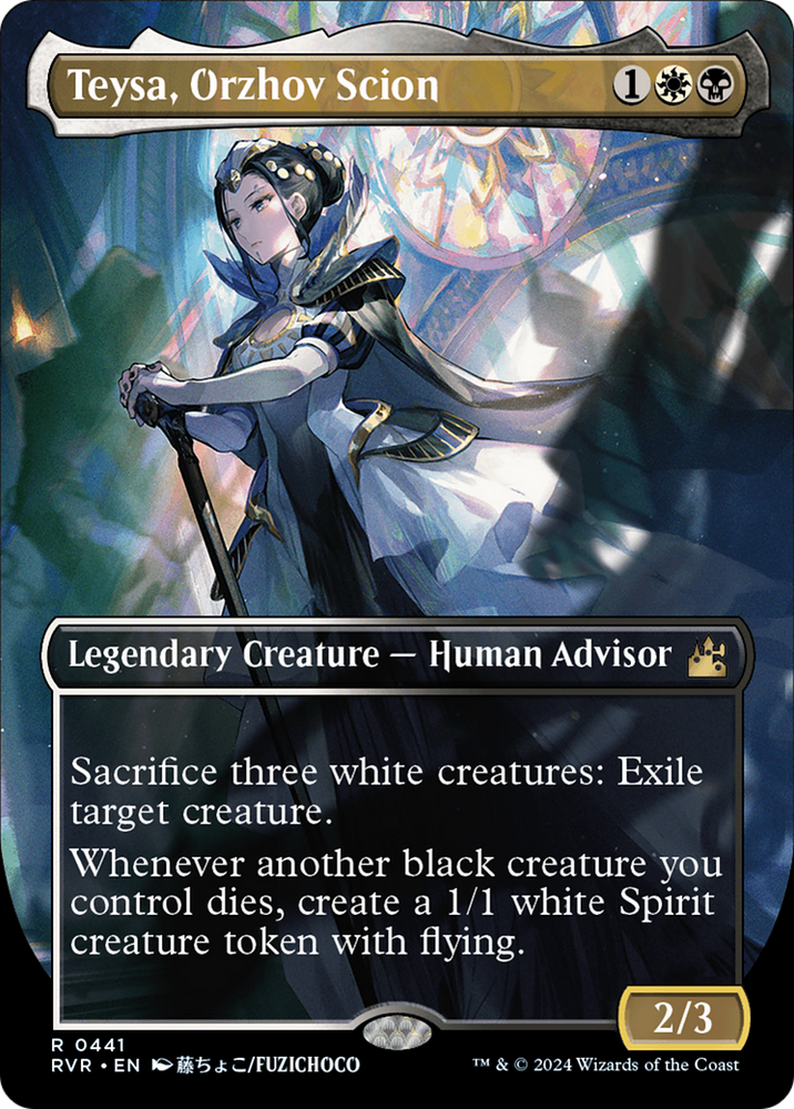 Teysa, Orzhov Scion (Anime Borderless) [Ravnica Remastered]