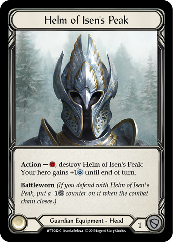 Helm of Isen's Peak [WTR042-C] Alpha Print Normal