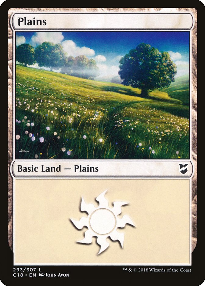 Plains (293) [Commander 2018]