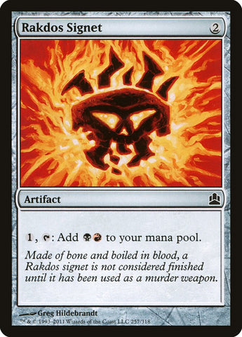 Rakdos Signet [Commander 2011]