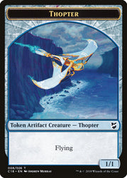 Myr (007) // Thopter (008) Double-sided Token [Commander 2018 Tokens]