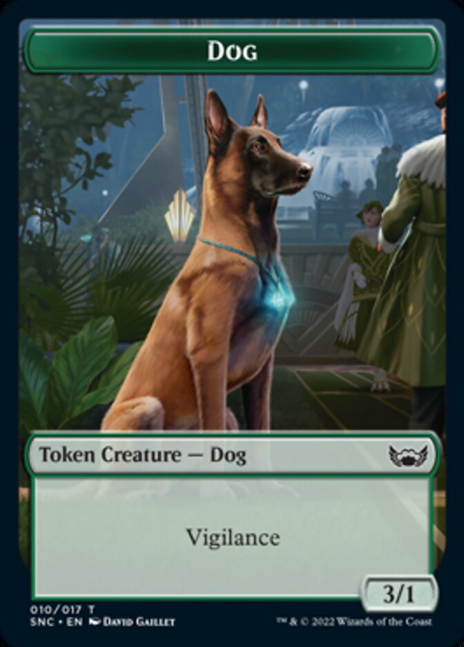 Devil // Dog Double-sided Token [Streets of New Capenna Tokens]