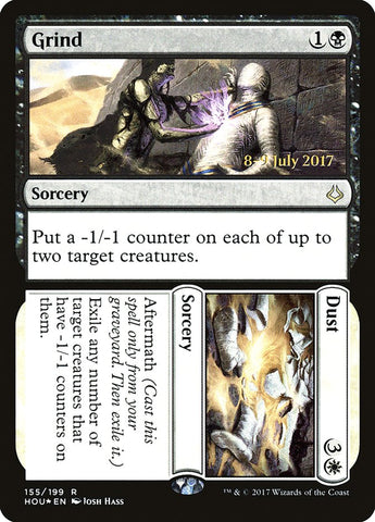 Grind // Dust [Hour of Devastation Prerelease Promos]