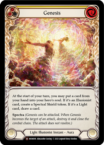Genesis [U-MON006-RF] Unlimited Rainbow Foil