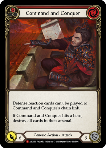 Command and Conquer [U-ARC159] Unlimited Rainbow Foil